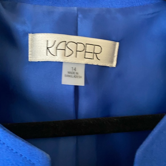 Kasper Women's Blue Jacket - Picture 2 of 4